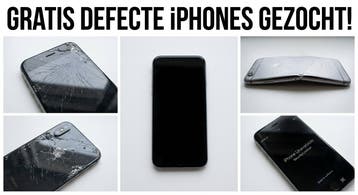 Gratis Defecte iPhones Gezocht!