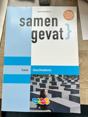 Samengevat Geschiedenis HAVO 2024-2025 Examenbundel