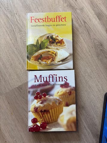 Kookboeken: Feestbuffet & Muffins (2 stuks)