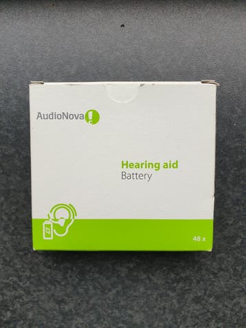 AudioNova Hoortoestelbatterijen Type 13. 3 3 doosjes l