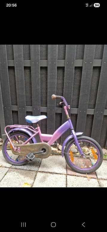 Meisjes fiets 16 inch