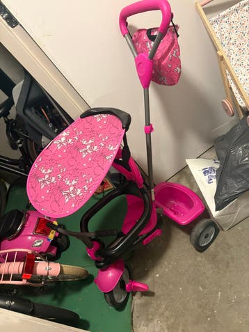 Kinderfiets van plastic