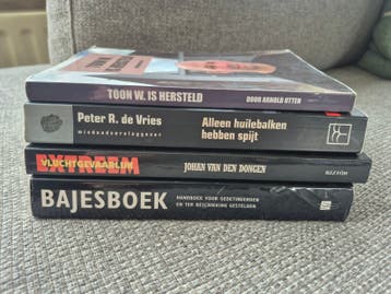 4 boeken over misdaad en gevangeniswezen