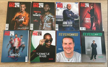 Feyenoord MGZN Magazine Collectie - 8 Seizoenen