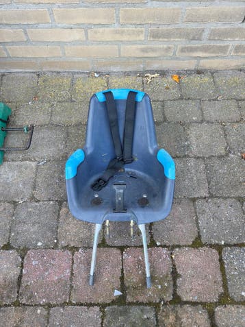 Gebruikt fietsstoeltje voor voorop merk onbekend