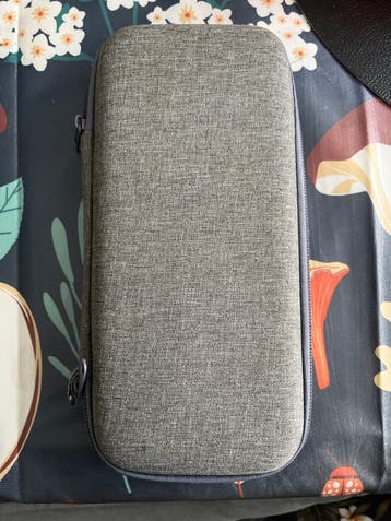 Grijze hoes voor de Nintendo switch 1 en game-accessoires