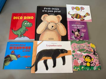 Franse kinderboeken - Dico Dino, La Panthère Noire en meer