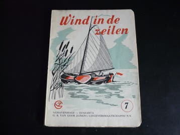 Oud school boek: Wind in de zeilen van Rie van Rossum