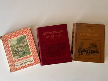 3 oude kinderboeken