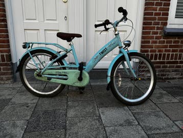 Twist kinderfiets - Lichtblauw, 20 inch - gratis