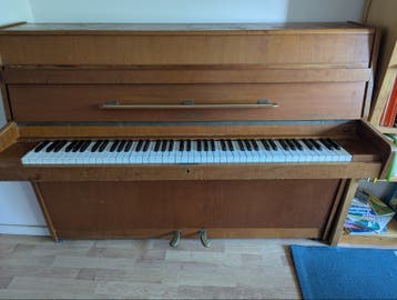 Hupfeld Norma piano - Gebruikt