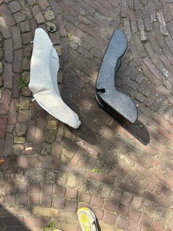 Bakfiets schaal/stoeltje
