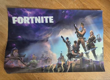 Fortnite poster - Groot formaat