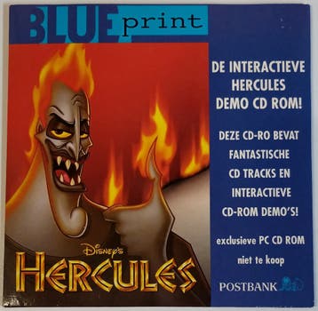 GRATIS demo CD-rom Hercules (1997 Disney / Postbank)