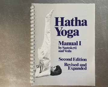 Hatha YOGA manual 1 GRATIS! - Wel alleen verzenden!