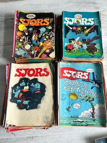 Sjors weekblad vier jaargangen 1970-1973
