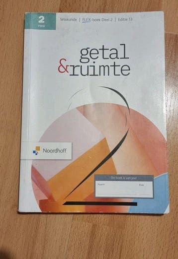 Wiskunde FLEX-boek Deel 2 | Editie 13 | VWO