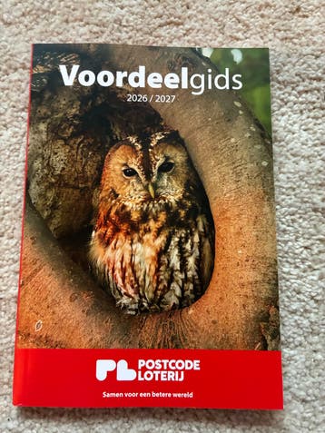 Voordeelgids Postcode Loterij 2026/2027 - Gratis Afhalen