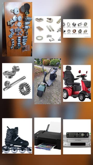 GEZOCHT! defecte electrische apparaten & mechanische delen