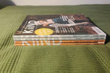 Gratis 4 Kiind magazines (edities 11, 12, 13, 14)