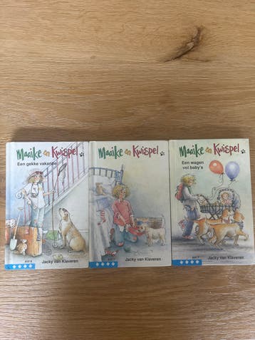Maaike en Kwispel boekenreeks - AVI 6 & 7
