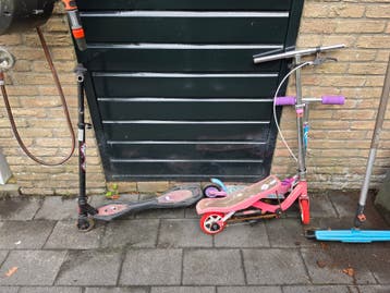 Diverse steps: roze step en waveboard