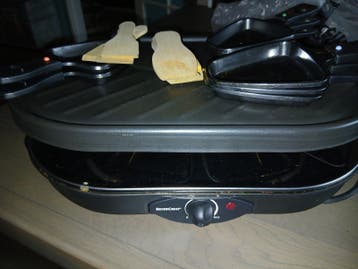 SilverCrest Raclette Grill met 8 Pannetjes en Spatels