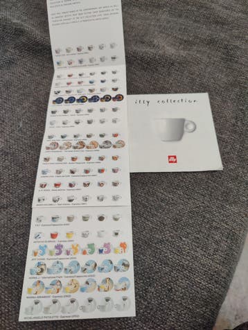 De folder van Illy tm 2005