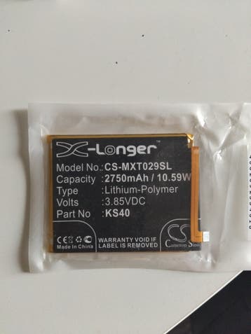 smartphone batterij