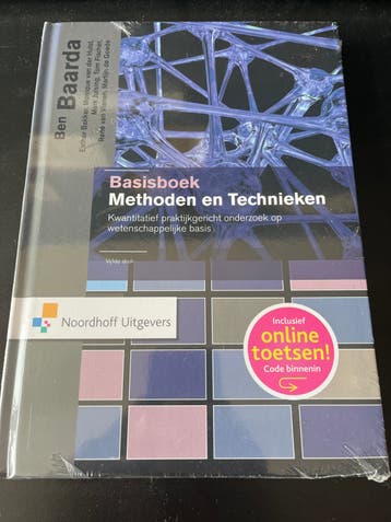 Basisboek Methoden en Technieken - Kwantitatief onderzoek