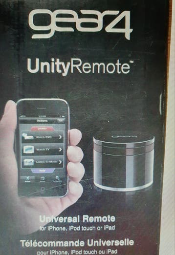 unity remote gear4 voor ipod iPhone ipad
