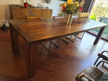 Amerikaans grenen eettafel - 290 cm
