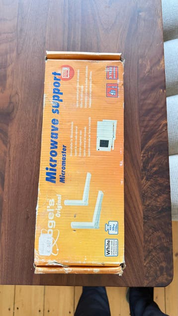 Magnetronsteun - Micromaster - Wit - Max 50kg