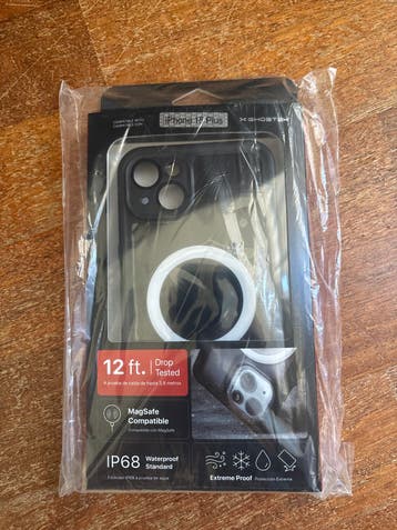 Ghostek Nautical Slim iPhone 15 Plus Hoesje - Zwart