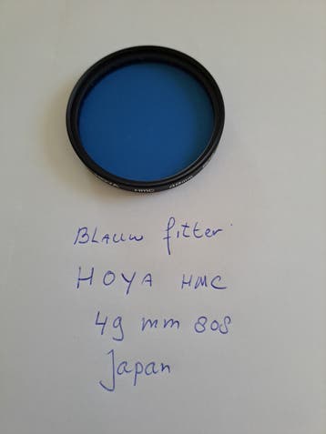 Hoya HMC 49mm 80B Blauw Filter