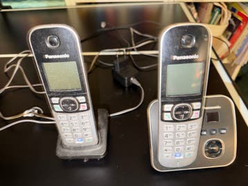 Panasonic draadloze huistelefoons (2 stuks)