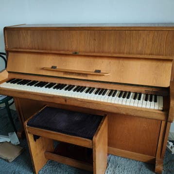 August Förster 110 Piano + Bank – Duitse Piano