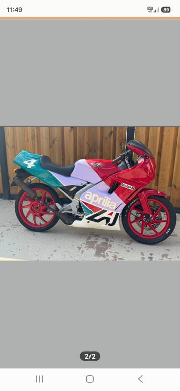 gezocht voor de aprilia af 1 50 duozit en voetsteunen