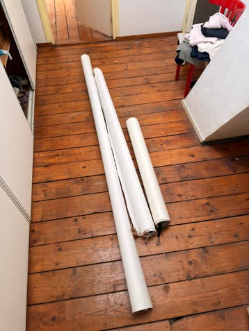 Foto fotografie achtergrond studio rollen - 3 stuks gratis