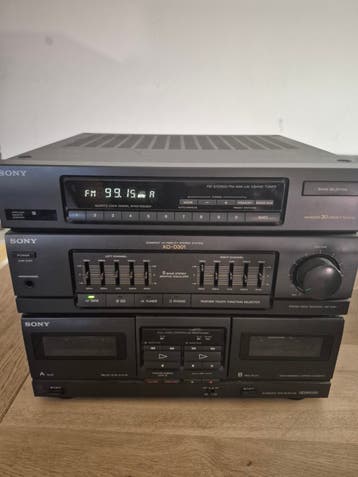 Sony HST-D301 Stereo Deck Receiver uit de jaren '90