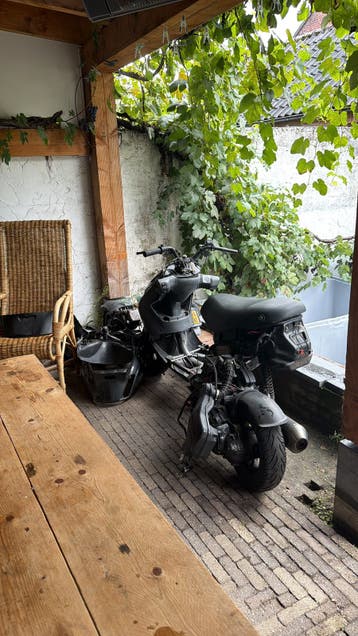 Zip 2takt frame met wok