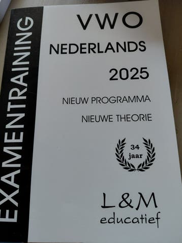 Gert P. Broekema - Examentraining Vwo Nederlands 2025