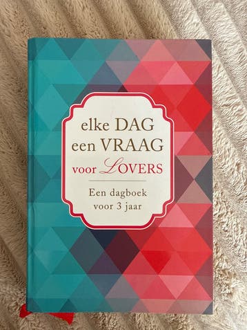 Elke Dag een Vraag voor Lovers - Dagboek voor 3 jaar