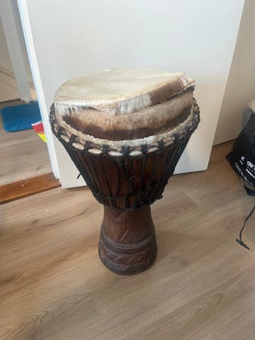 Djembé 65cm - Handgemaakte Afrikaanse Trommel