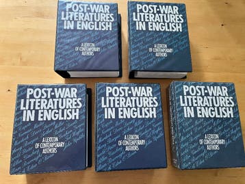 Post-War Literatures in English - Lexicon (5 delen)