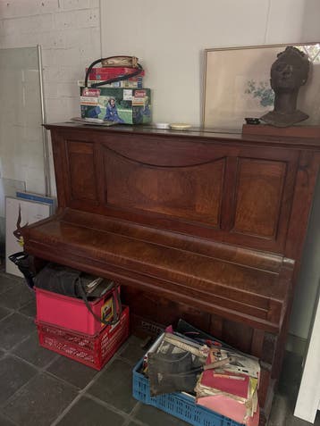 Gratis! Zsm ophalen. Antieke piano - G. Stamerjohann Berlin