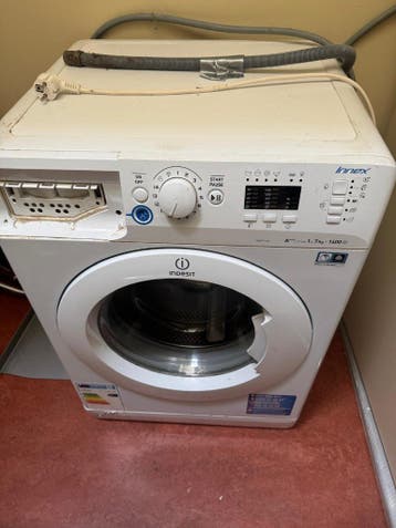 gratis kapotte wasmachine