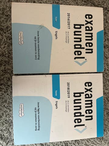 Examenbundel Engels havo 2016/2017 en 2018/2019