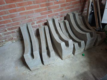 GRATIS 6x betonnen fietsstandaard