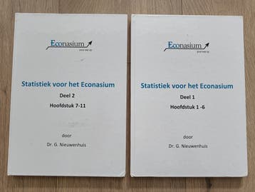 Statistiek boeken - Deel 1 & 2